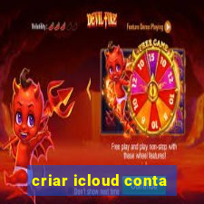 criar icloud conta